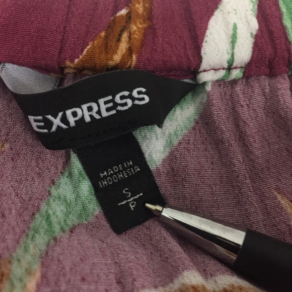 Express Tropical Off Shoulder Ruffle Rompe… - Picture 8 of 11